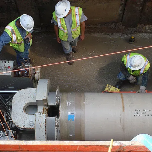 Hobas CCFRPM carrier in Houston sq