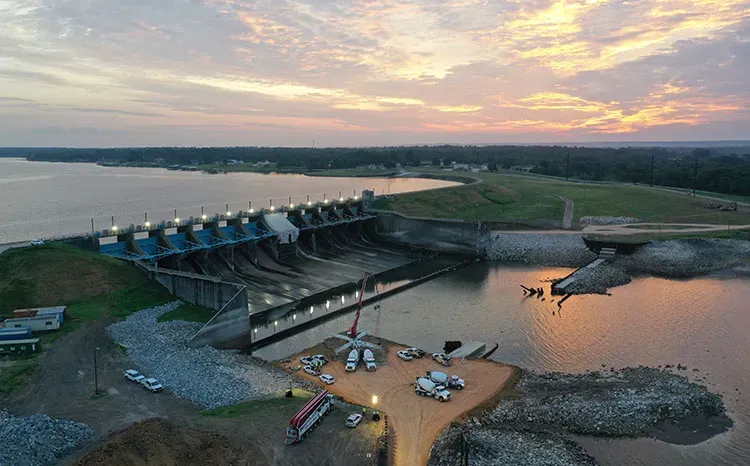 livingston dam home
